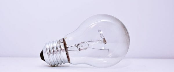 clear light bulb