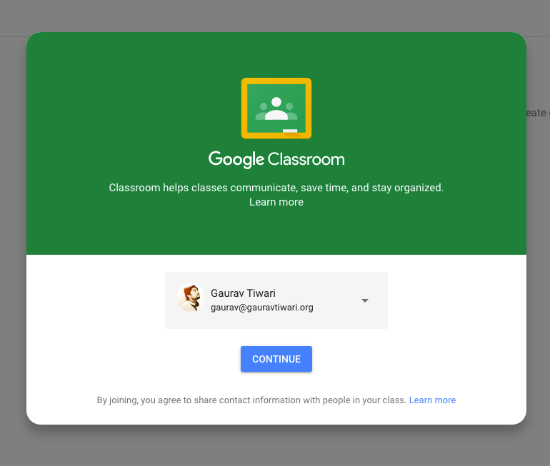 Google Classroom Intro