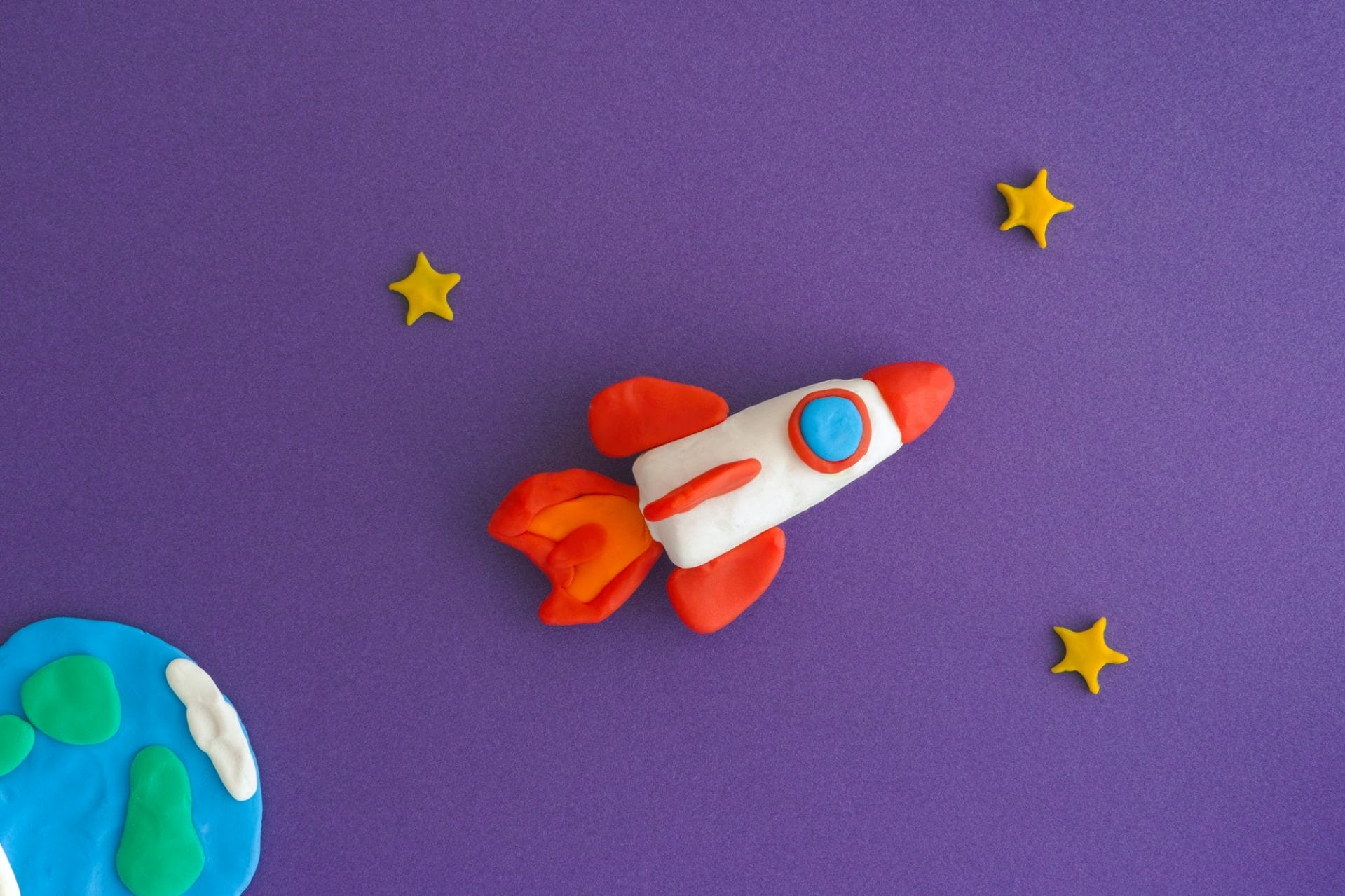 Space Rocket Blasting Off - Education Startups Representative Image