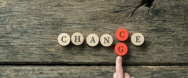 Changing the word Chance into Change