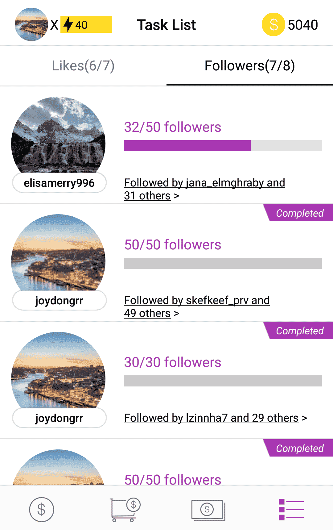 11. Task Progress Followers