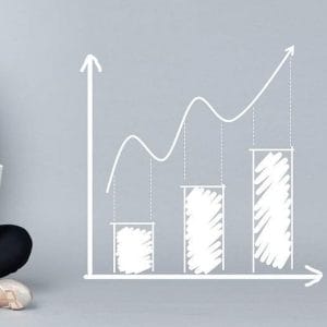 analytics, charts, business