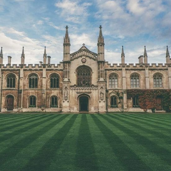 castle, lawn, great britain