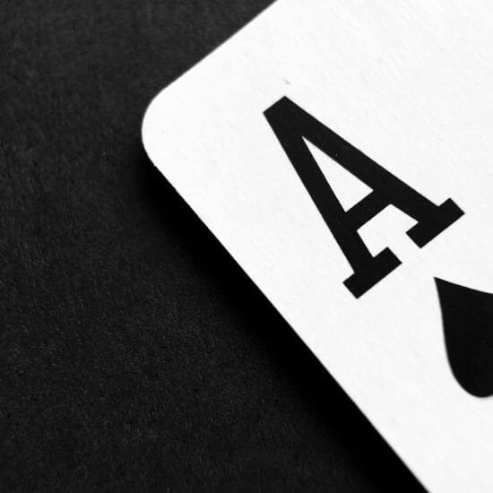 card, poker, ace