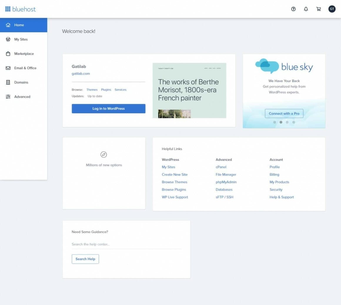 Create a Business Website with Bluehost and WordPress Step 16