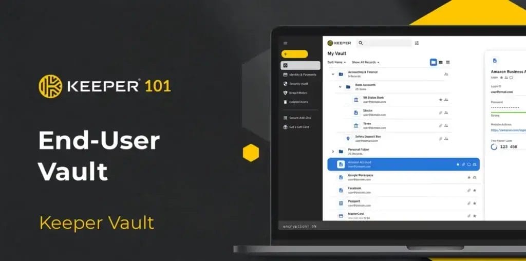 Web Vault Desktop App Keeper Documentation2025