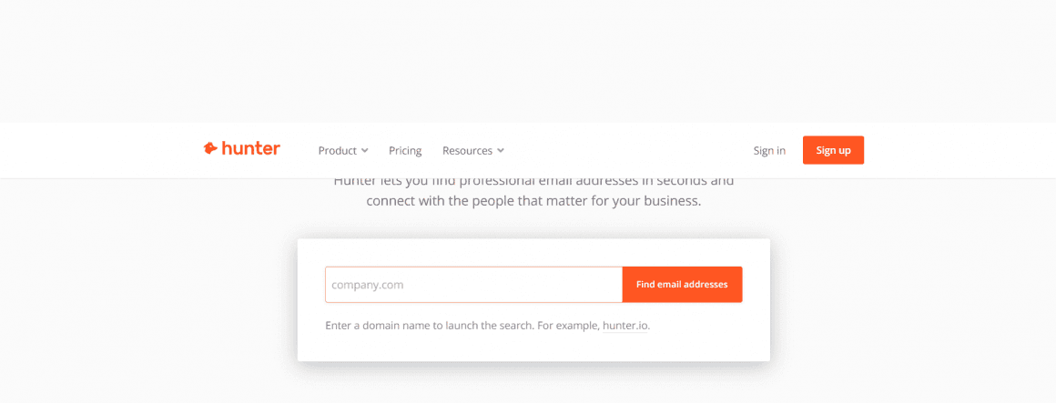 Hunter.io