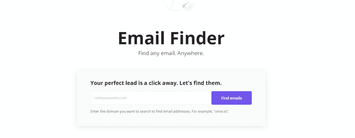 Snov.io Email Finder
