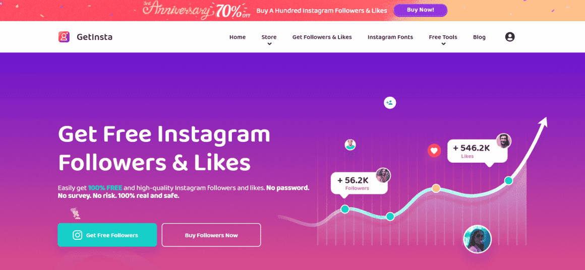 Buy Instagram Followers on GetInsta