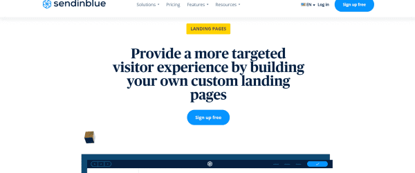 landing pages