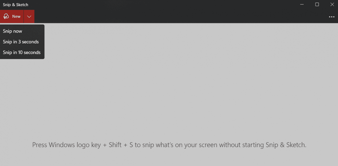 Snip and Sketch on Windows 11