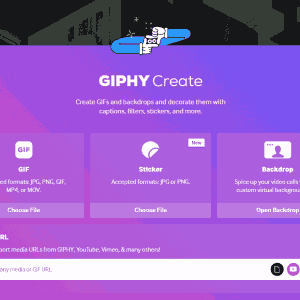 gif maker by giphy