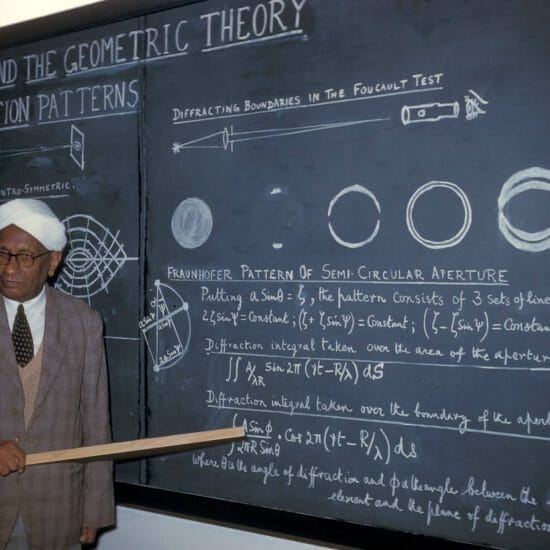 CV Raman Teaching