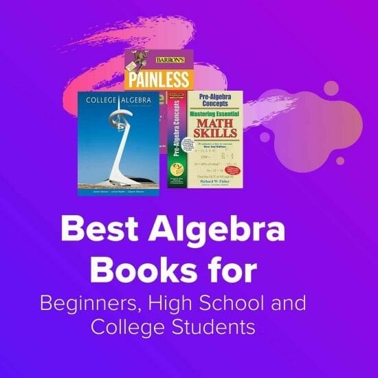 Feat Best Algebra Books for Beginners, High School and College Students