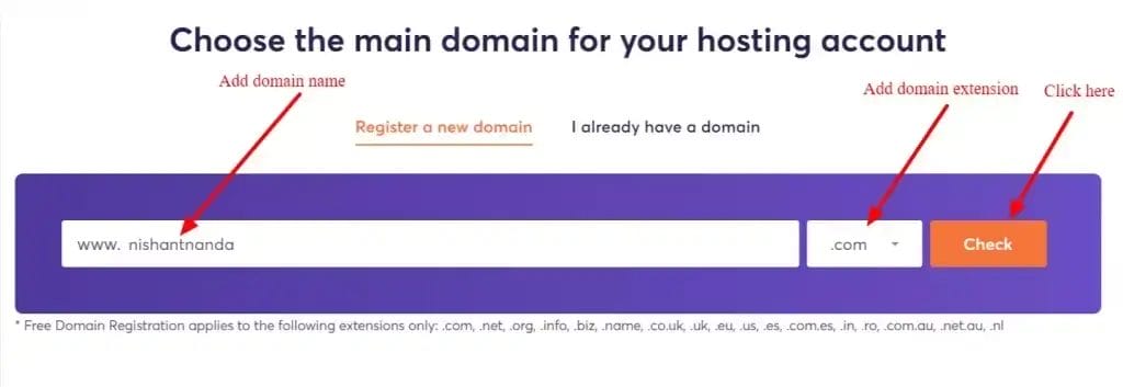 Chemicloud domain registration