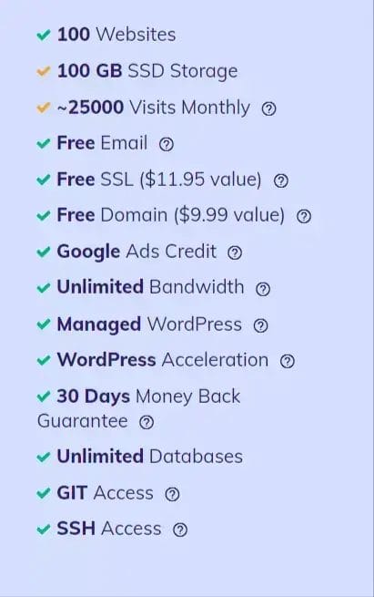 Hostinger premium plan features