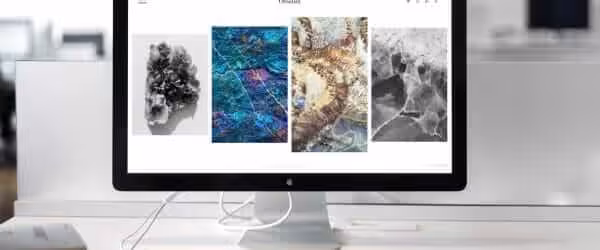 photo of imac near macbook