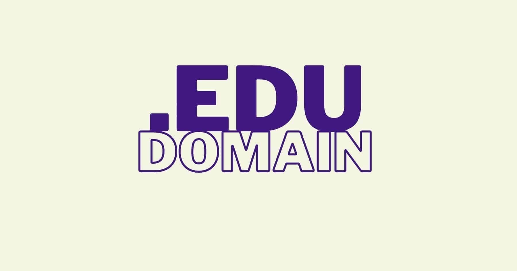 edu domain