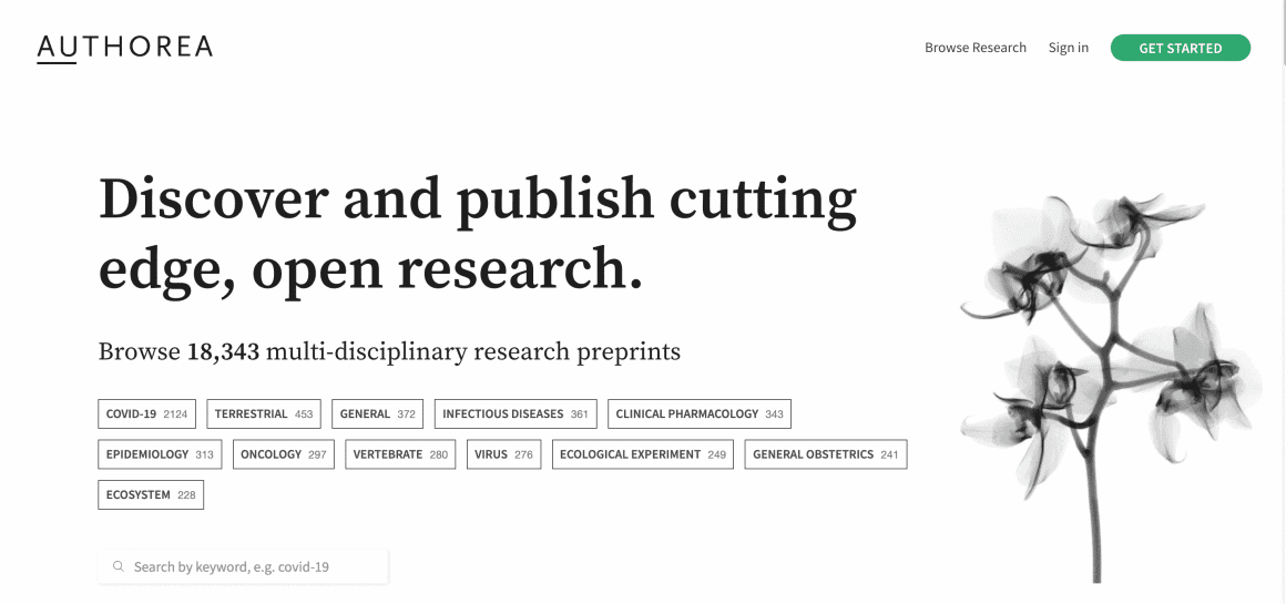 authorea screenshot