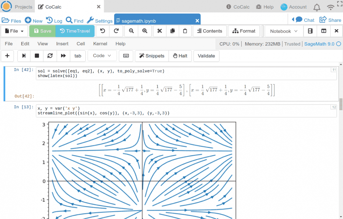 cocalc screenshot