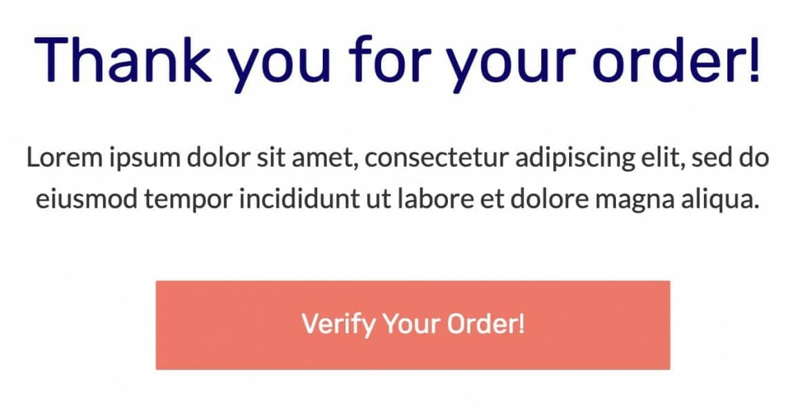 email button cta