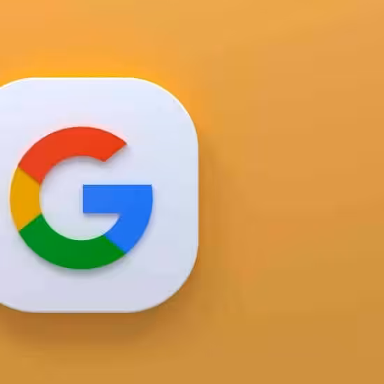 google application logo 3d rendering