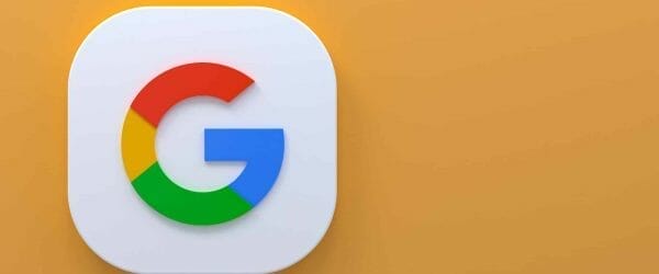 google application logo 3d rendering