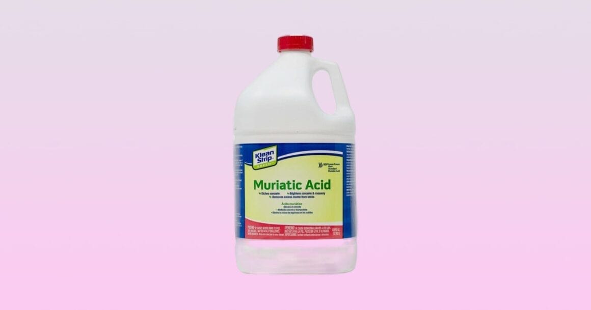 muriatic acid can