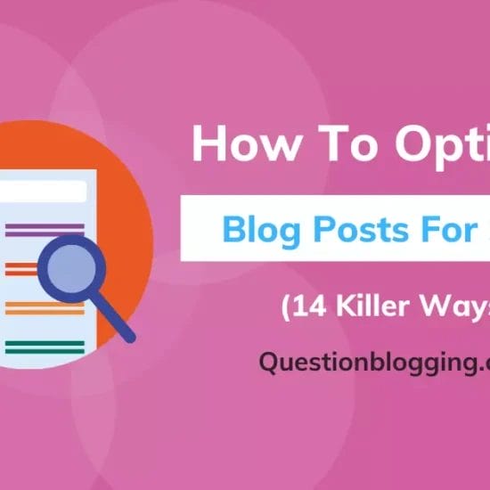 optimize blog posts for seo