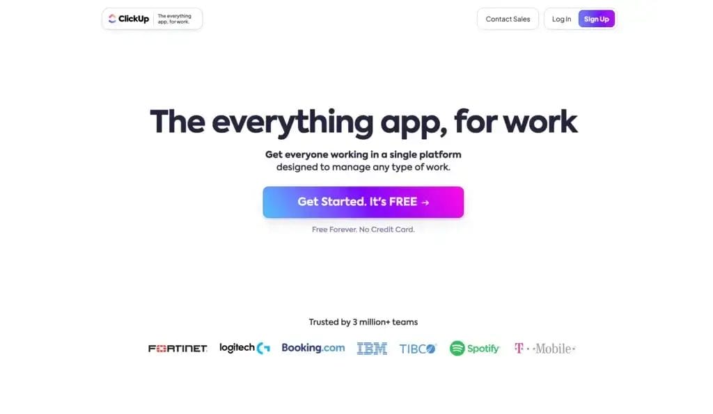 ClickUp™ The everything app for work