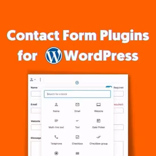 Contact Form Plugins for WordPress