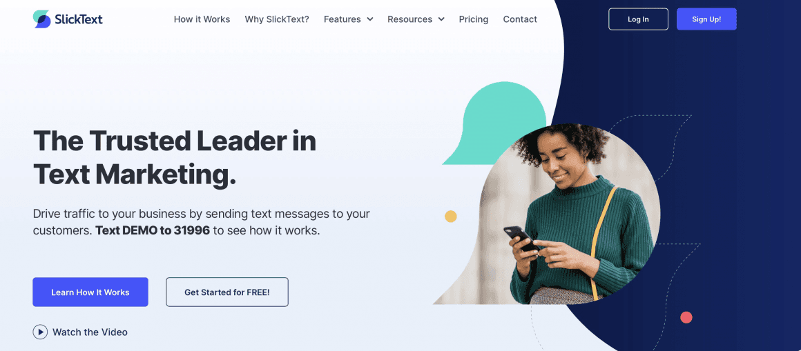 SlickText sms marketing software