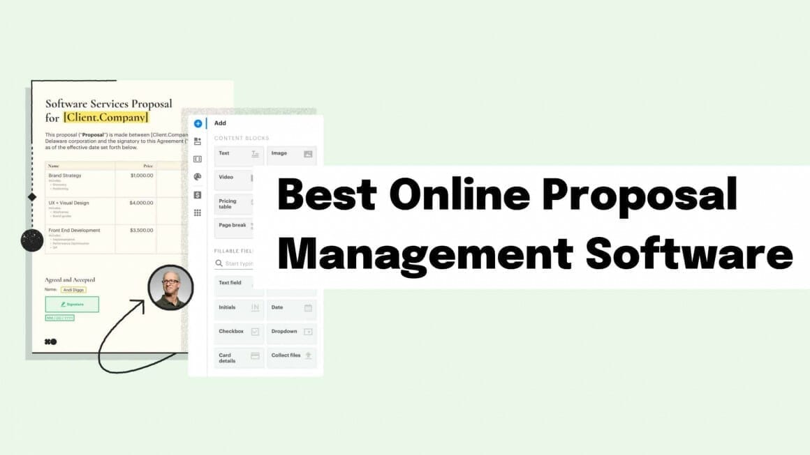 Best Online Proposal Management Software