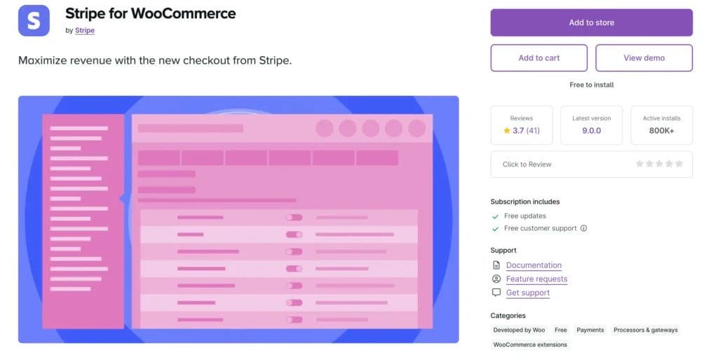 Stripe WooCommerce Marketplace