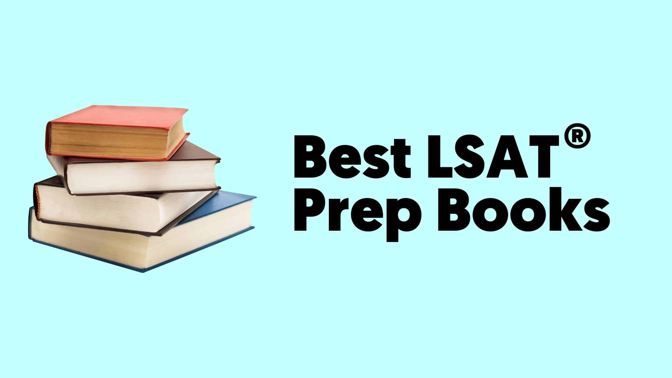 best LSAT Prep Books text with Books Icon on left