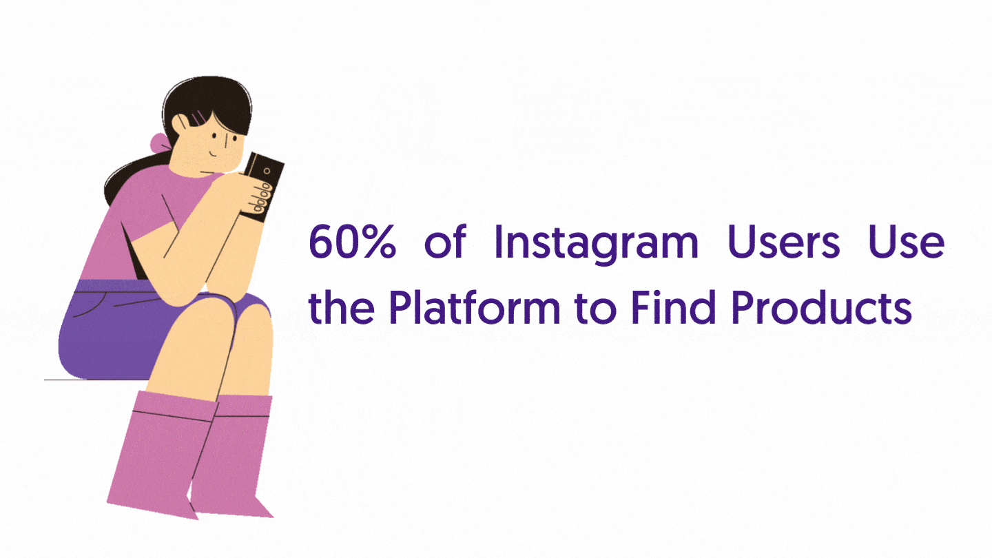 instagram statistics 60 of Instagram Users Use the Platform to Find Products