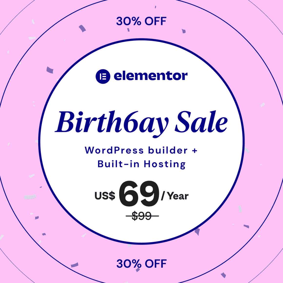 Elementor Cloud Website 30% OFF