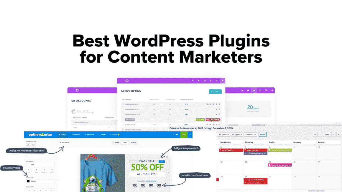 Best WordPress Plugins for Content Marketers