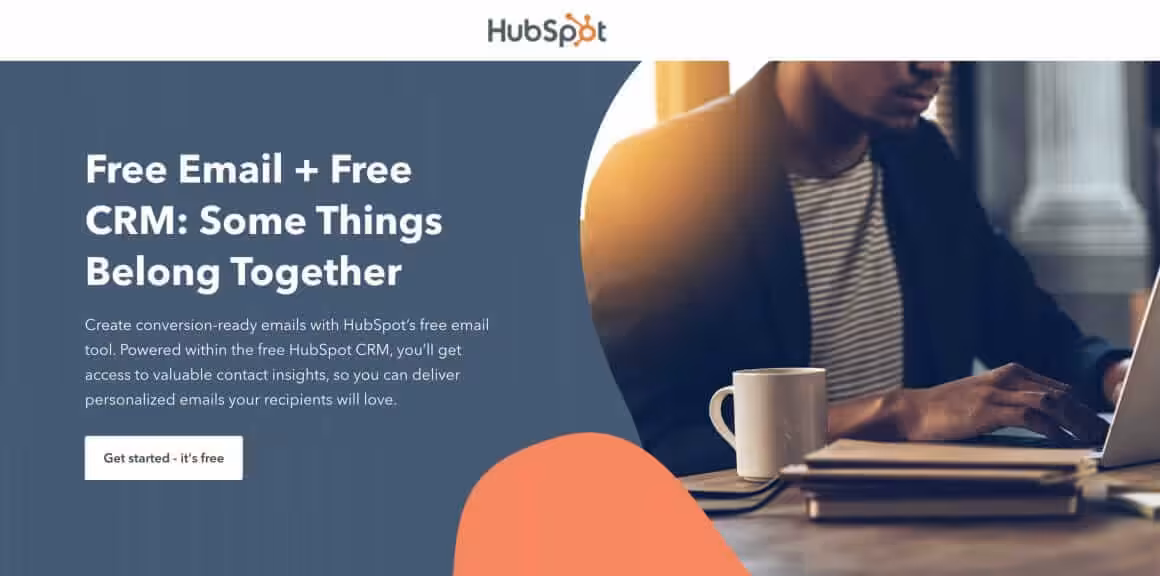 Hubspot email marketing tool