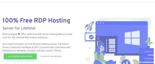 RDPHostings Review: The Best RDP Server for Free