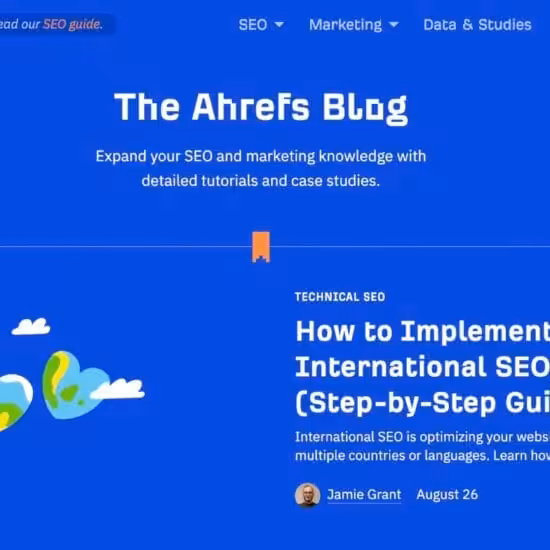 ahrefs blog scaled