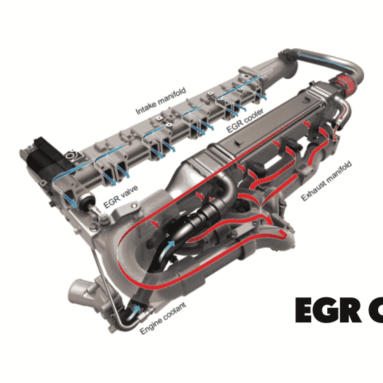 egr cooler structure