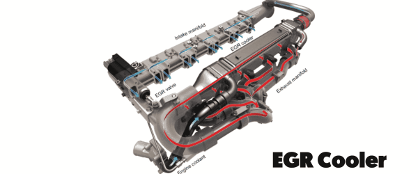 egr cooler structure