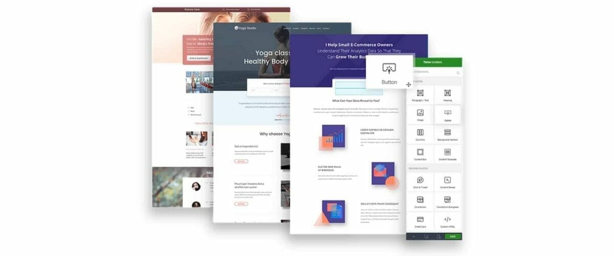 thrive page builder