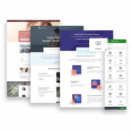 thrive page builder