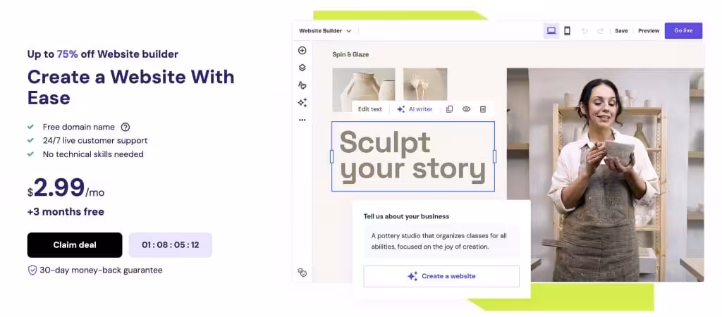 Website Builder Create Your Website in Minutes with Ease kHFzsbtI