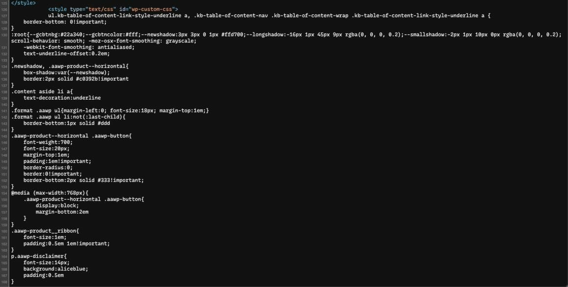 unoptimized code