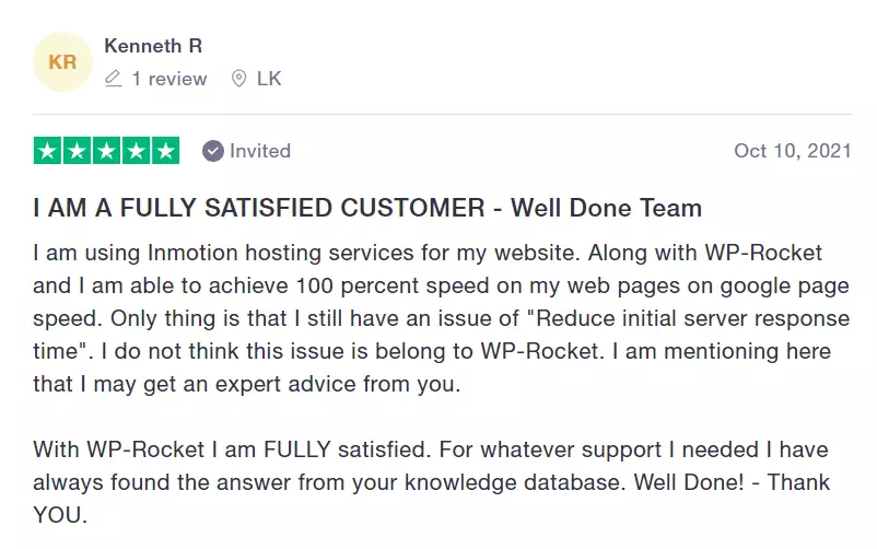 wp rocket cache plugin review