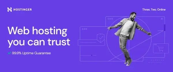 hostinger promotion banner