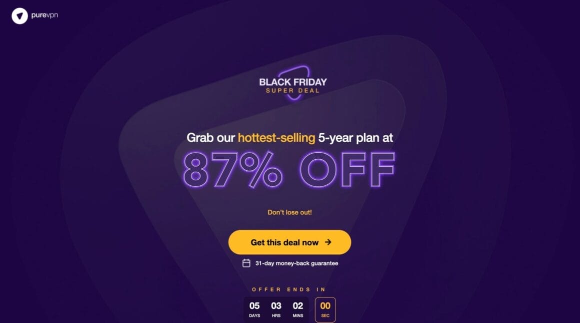 PureVPN Black Friday VPN Deal